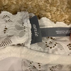 aerie Intimates & Sleepwear - Aerie white lace bralette (padded) aerie Intimates & Sleepwear - Aerie white lace bralette (padded)